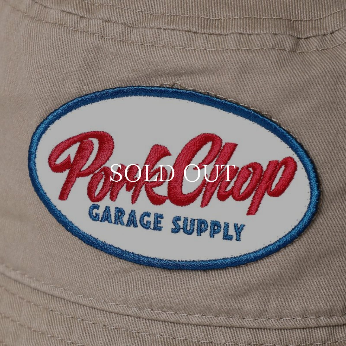画像3: PORKCHOP GARAGE SUPPLY  OVAL BUCKET HAT (KHAKI) (3)