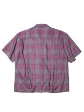 画像2: RADIALL  EASY - OPEN COLLARED SHIRT S/S (Smoke Pink) (2)