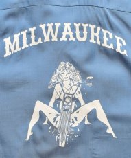 画像5: MINEDENIM  C.U. Denim Milwaukee Rib Arm Bowling SH (LBL) (5)