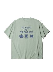 画像2: RADIALL  NICE TIME - CREW NECK T-SHIRT S/S (Sage Green) (2)