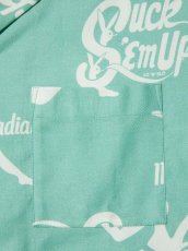 画像4: RADIALL  CHROME LADY - OPEN COLLARED SHIRT S/S (Emerald Green) (4)