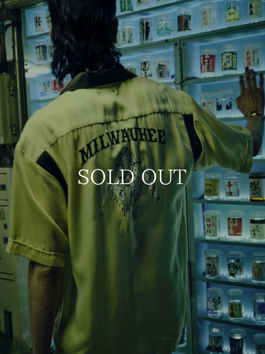 画像7: MINEDENIM  C.U. Denim Milwaukee Rib Arm Bowling SH (YEL) (7)