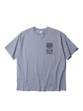 画像1: RADIALL  NICE TIME - CREW NECK T-SHIRT S/S (Purple) (1)