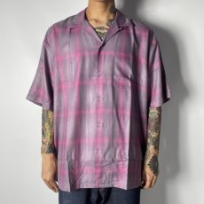 画像4: RADIALL  EASY - OPEN COLLARED SHIRT S/S (Smoke Pink) (4)