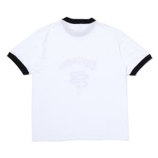 画像4: CHALLENGER  BURNING SNAKE RINGER TEE (WHITE×BLACK) (4)