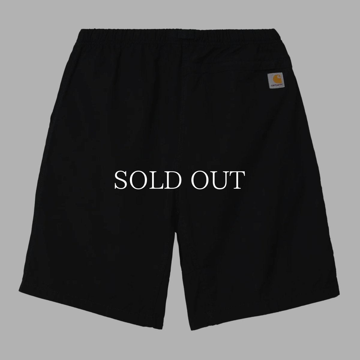 画像1: CARHARTT WIP  CLOVER SHORT (Black (stone washed)) (1)