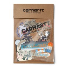 画像2: CARHARTT WIP  STICKER BAG (Multicolor) (2)