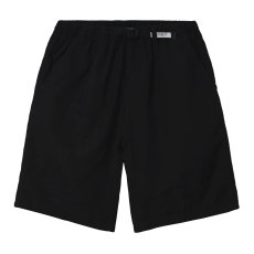 画像2: CARHARTT WIP  CLOVER SHORT (Black (stone washed)) (2)