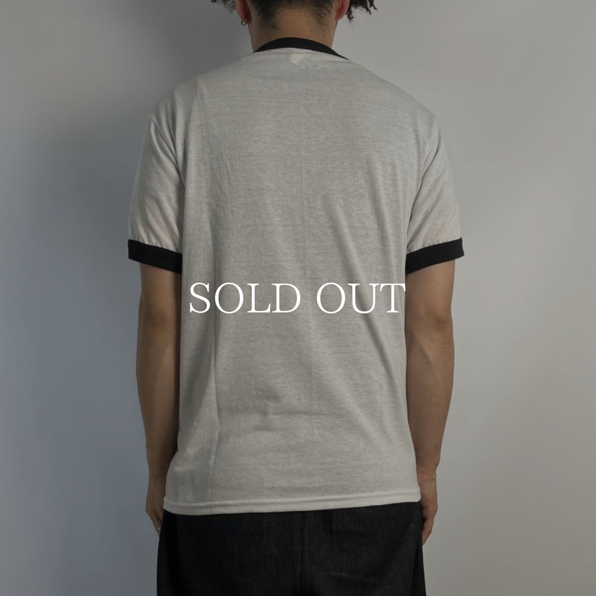 画像6: CHALLENGER  BURNING SNAKE RINGER TEE (WHITE×BLACK) (6)