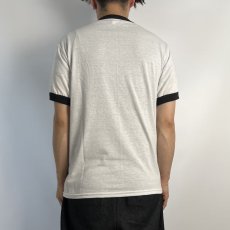 画像6: CHALLENGER  BURNING SNAKE RINGER TEE (WHITE×BLACK) (6)