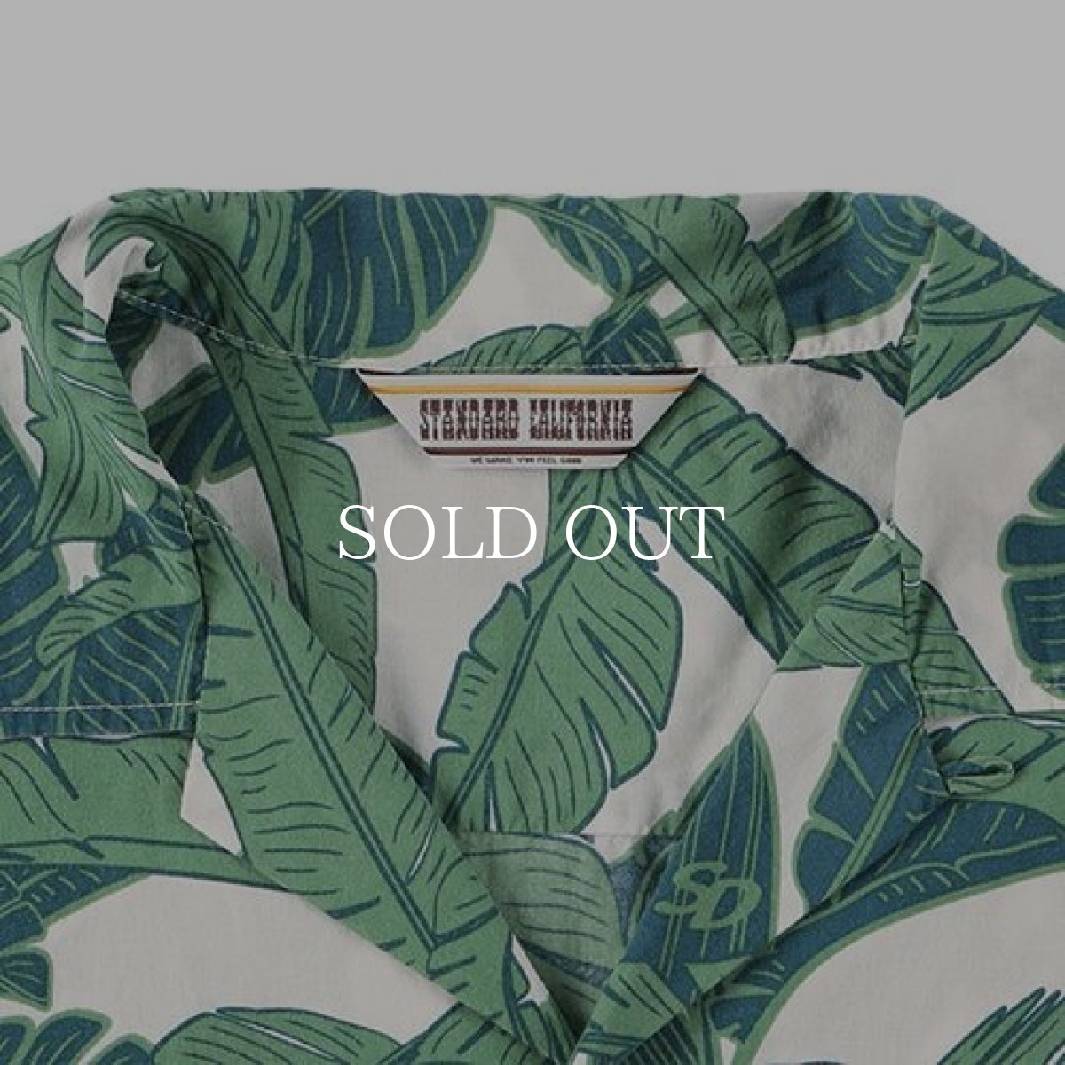 画像3: STANDARD CALIFORNIA  SD Leaf Surf Shirt (Green) (3)