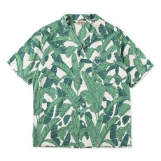画像1: STANDARD CALIFORNIA  SD Leaf Surf Shirt (Green) (1)