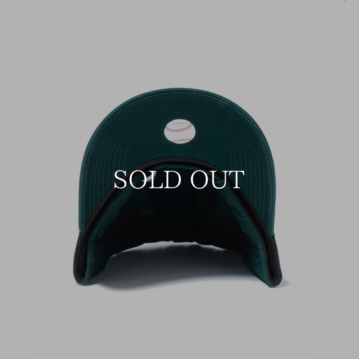 画像4: NEW ERA  9TWENTY クロスストラップ ウォッシュドコットン ニューヨーク・ヤンキース (ダークグリーン × ホワイト) (4)