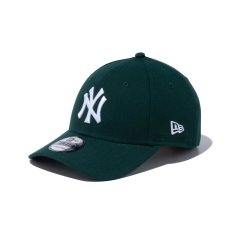 画像1: NEW ERA  9FORTY ニューヨーク・ヤンキース (ダークグリーン × ホワイト) (1)