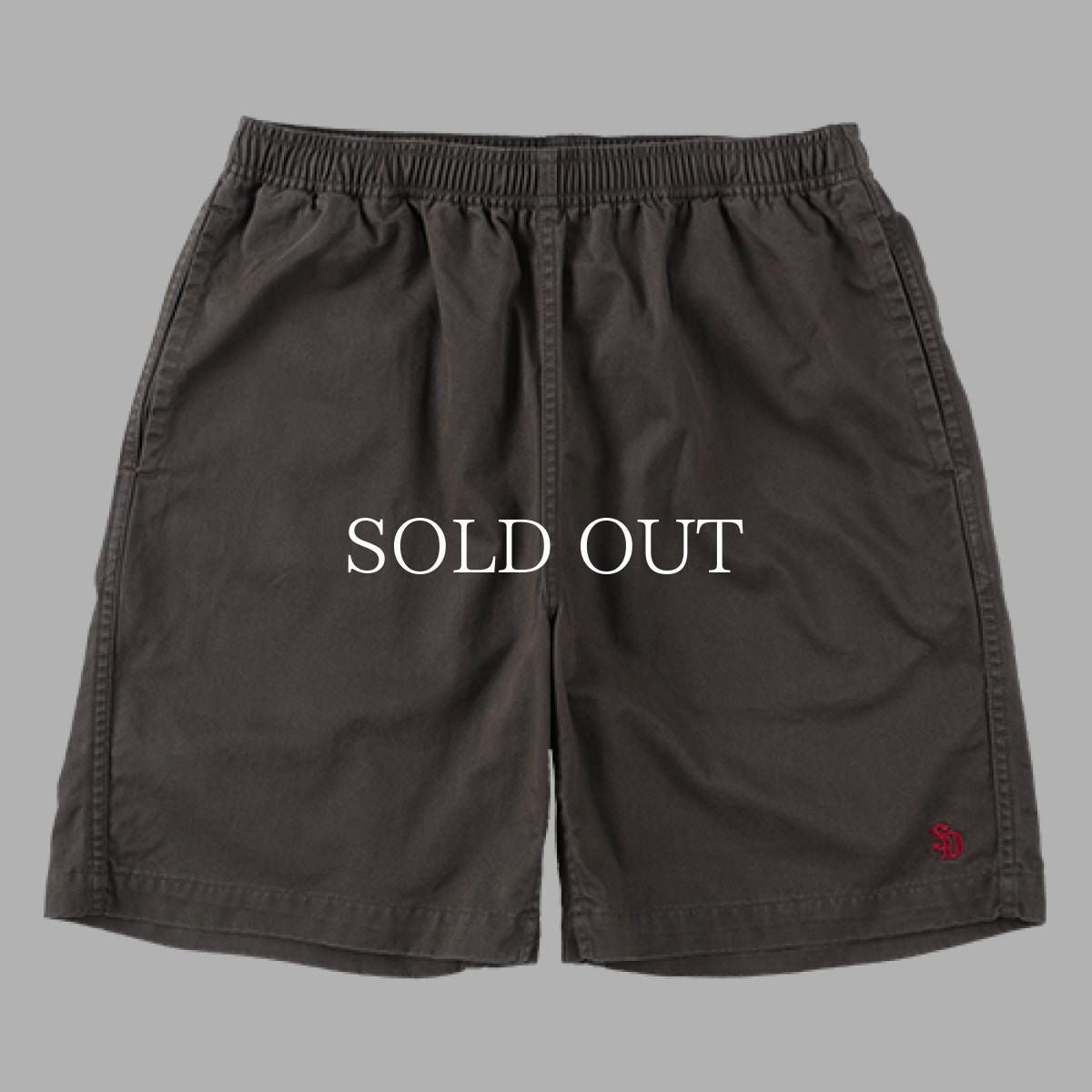 画像1: STANDARD CALIFORNIA  SD Easy Shorts (Black) (1)