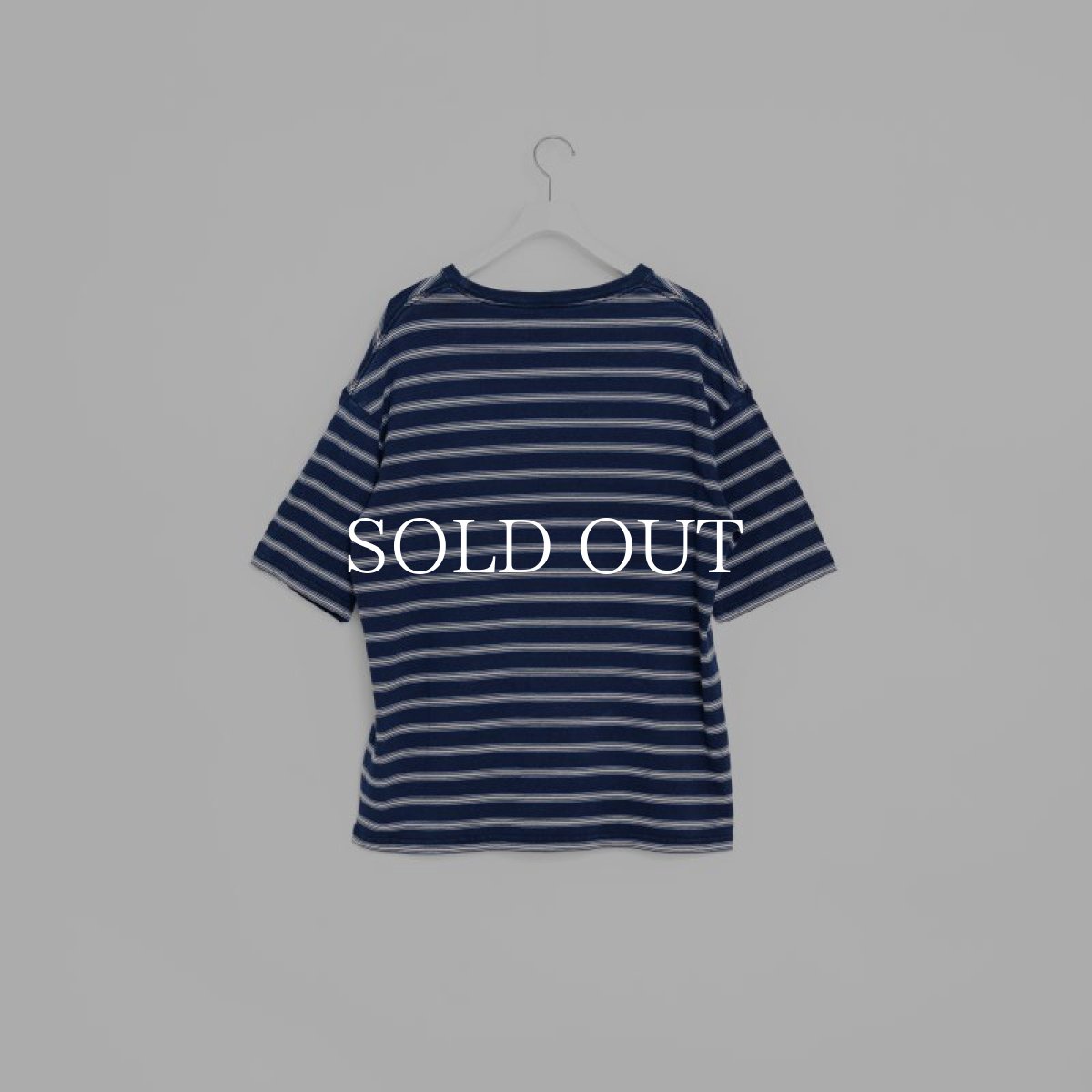 画像5: APPLEBUM  Indigo Border Pocket T-shirt (Navy Border) (5)