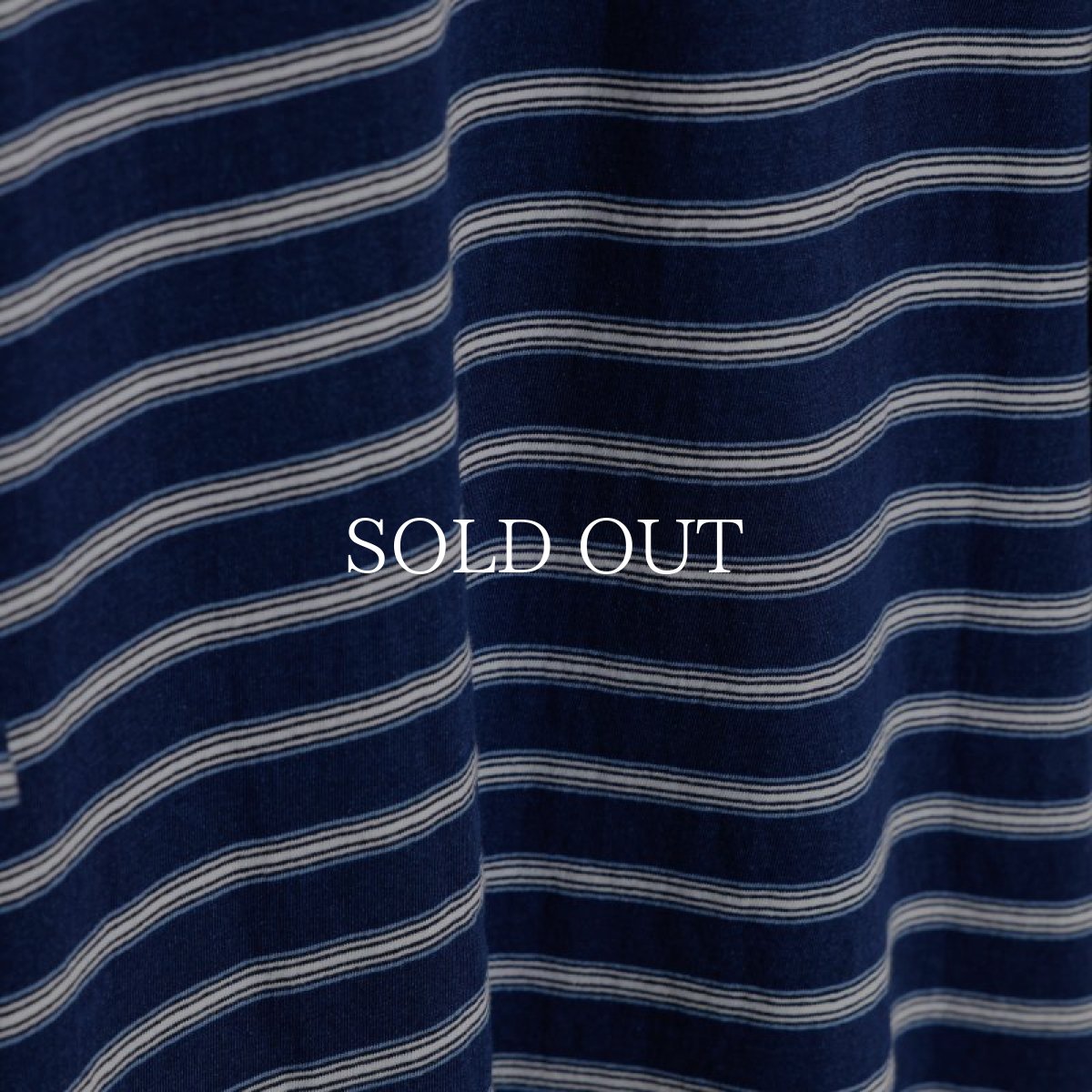 画像6: APPLEBUM  Indigo Border Pocket T-shirt (Navy Border) (6)