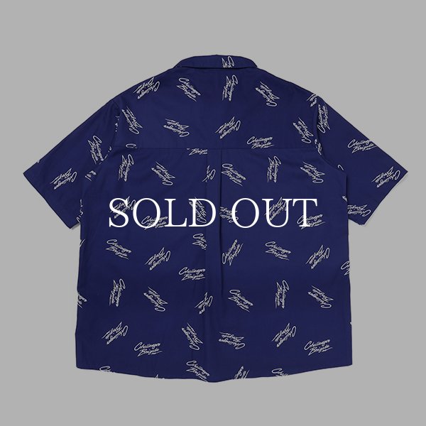 安価 MULTI S/S CHALLENGER SIGNATURE 公式通販 023-003 CLG-SH (NAVY) SHIRT トップス