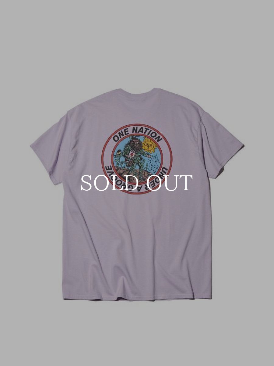 画像2: RADIALL  ONE NATION-CREW NECK T-SHIRT S/S (Purple) (2)