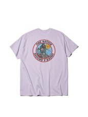画像2: RADIALL  ONE NATION-CREW NECK T-SHIRT S/S (Purple) (2)