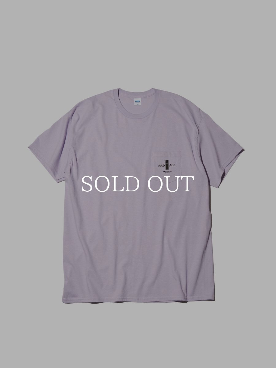 画像1: RADIALL  ONE NATION-CREW NECK T-SHIRT S/S (Purple) (1)