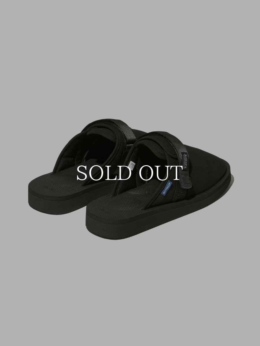 画像2: RADIALL  FLAMES ZAVO-RD SANDAL (Black) (2)