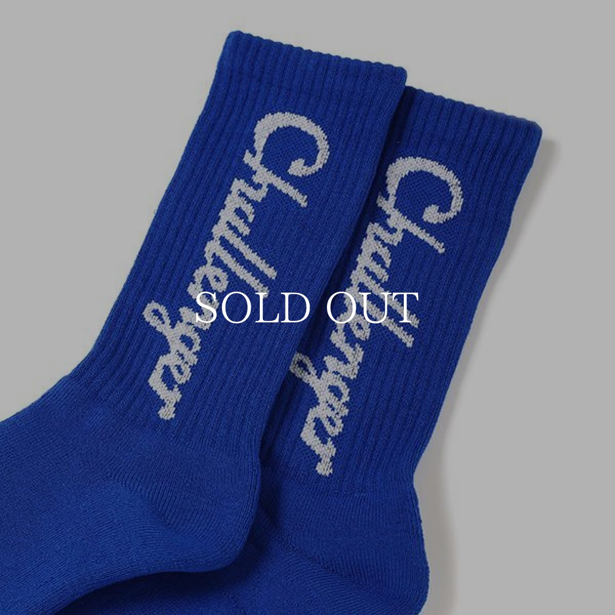 画像4: CHALLENGER  LOGO SOCKS (BLUE) (4)