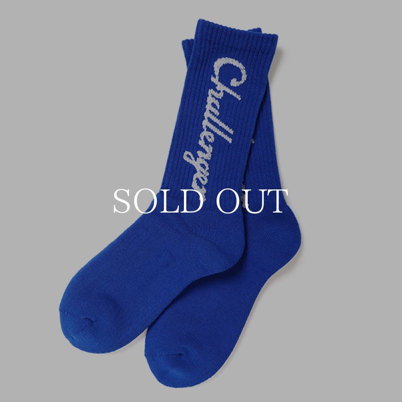 CHALLENGER LOGO SOCKS (BLUE) CLG-AC 023-024 公式通販