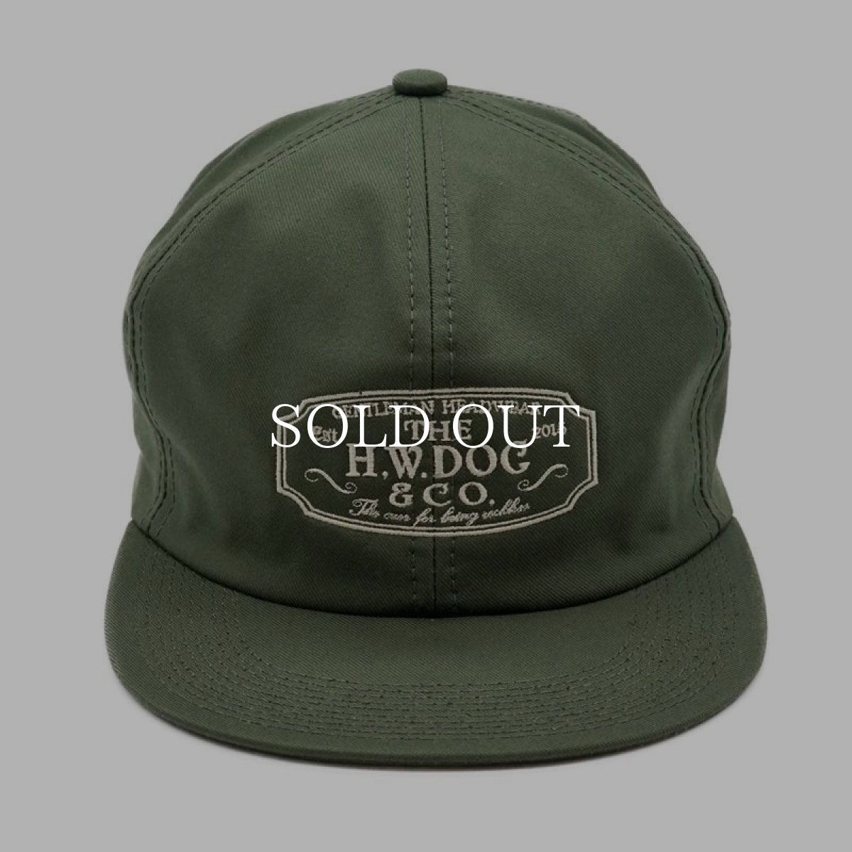 画像1: THE H.W.DOG&CO.  TRUCKER CAP 23SS (GREEN) (1)