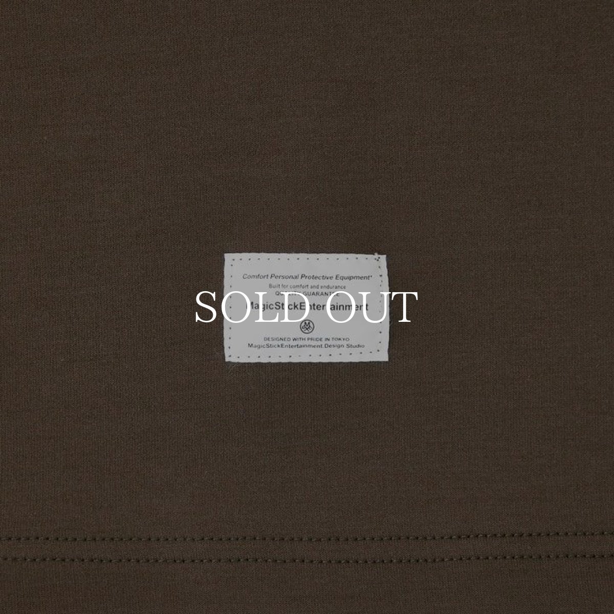 画像5: MAGIC STICK  OVER SIZED BIG POLO (BROWN) (5)