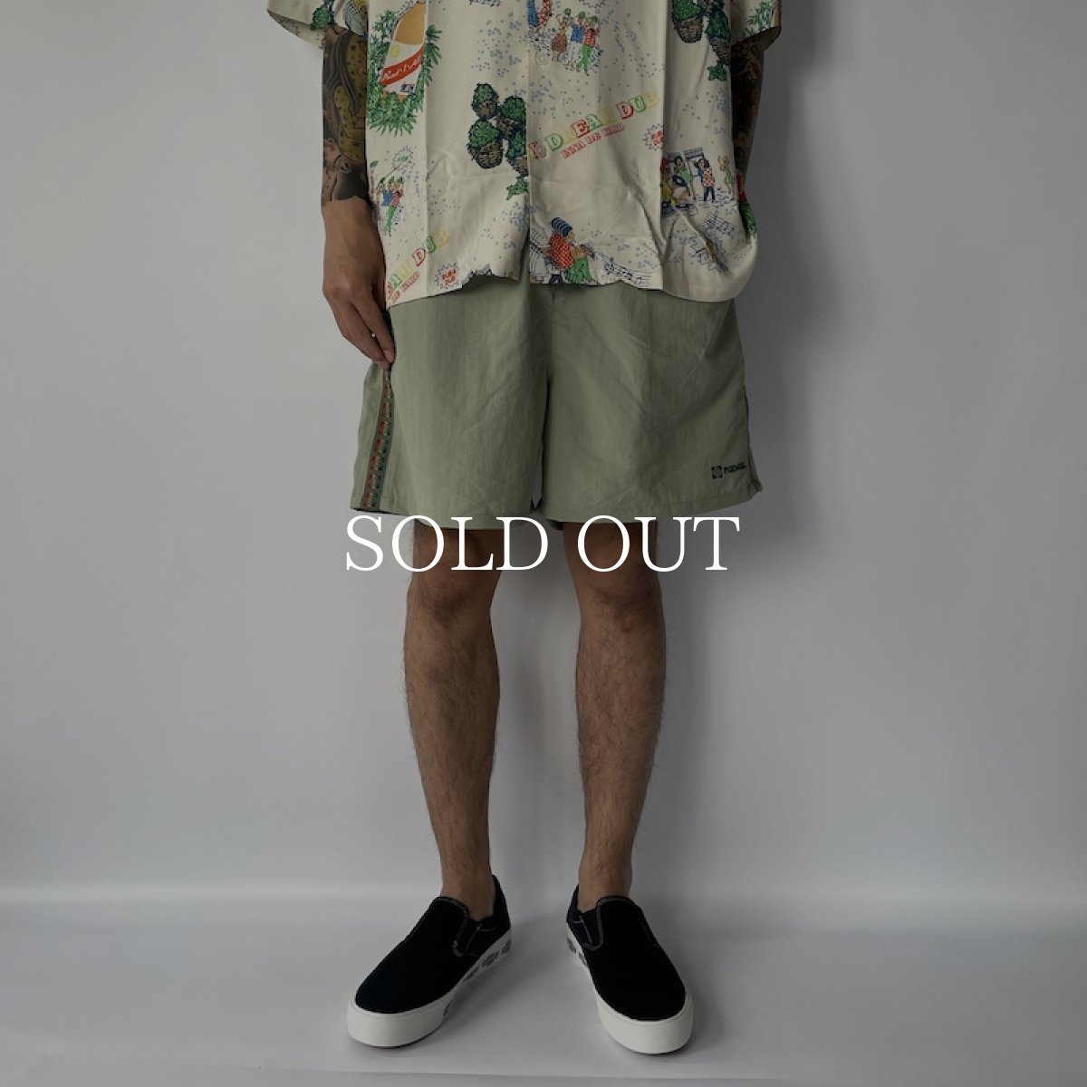 画像6: RADIALL  COIL-STRAIGHT FIT EASY SHORTS (Sage Green) (6)