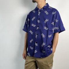 画像7: CHALLENGER  S/S MULTI SIGNATURE SHIRT (NAVY) (7)