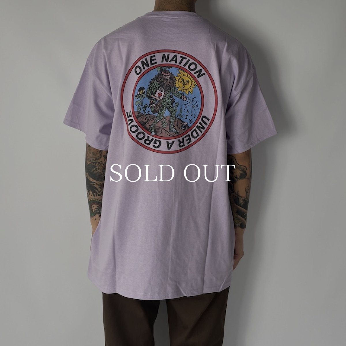 画像6: RADIALL  ONE NATION-CREW NECK T-SHIRT S/S (Purple) (6)