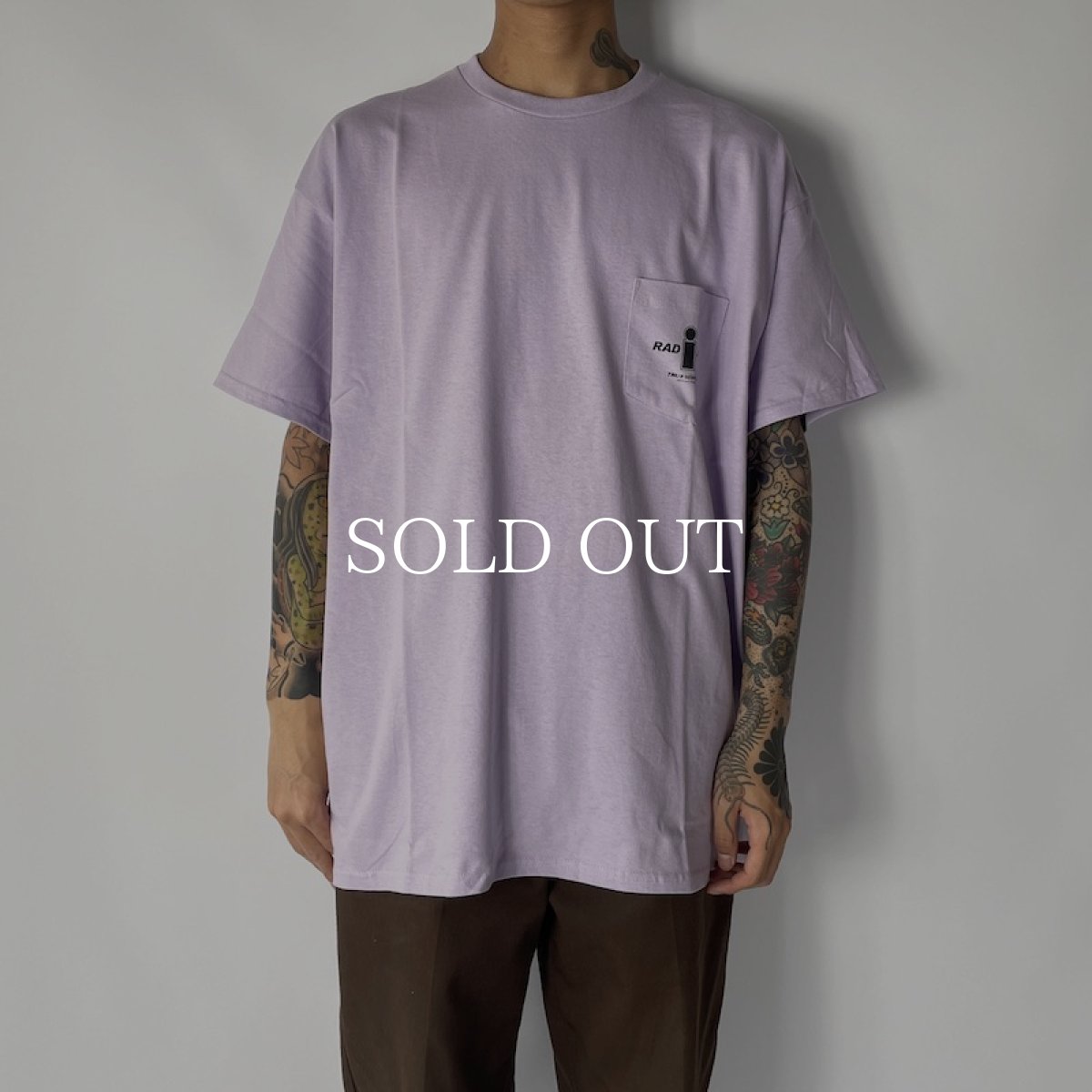 画像5: RADIALL  ONE NATION-CREW NECK T-SHIRT S/S (Purple) (5)