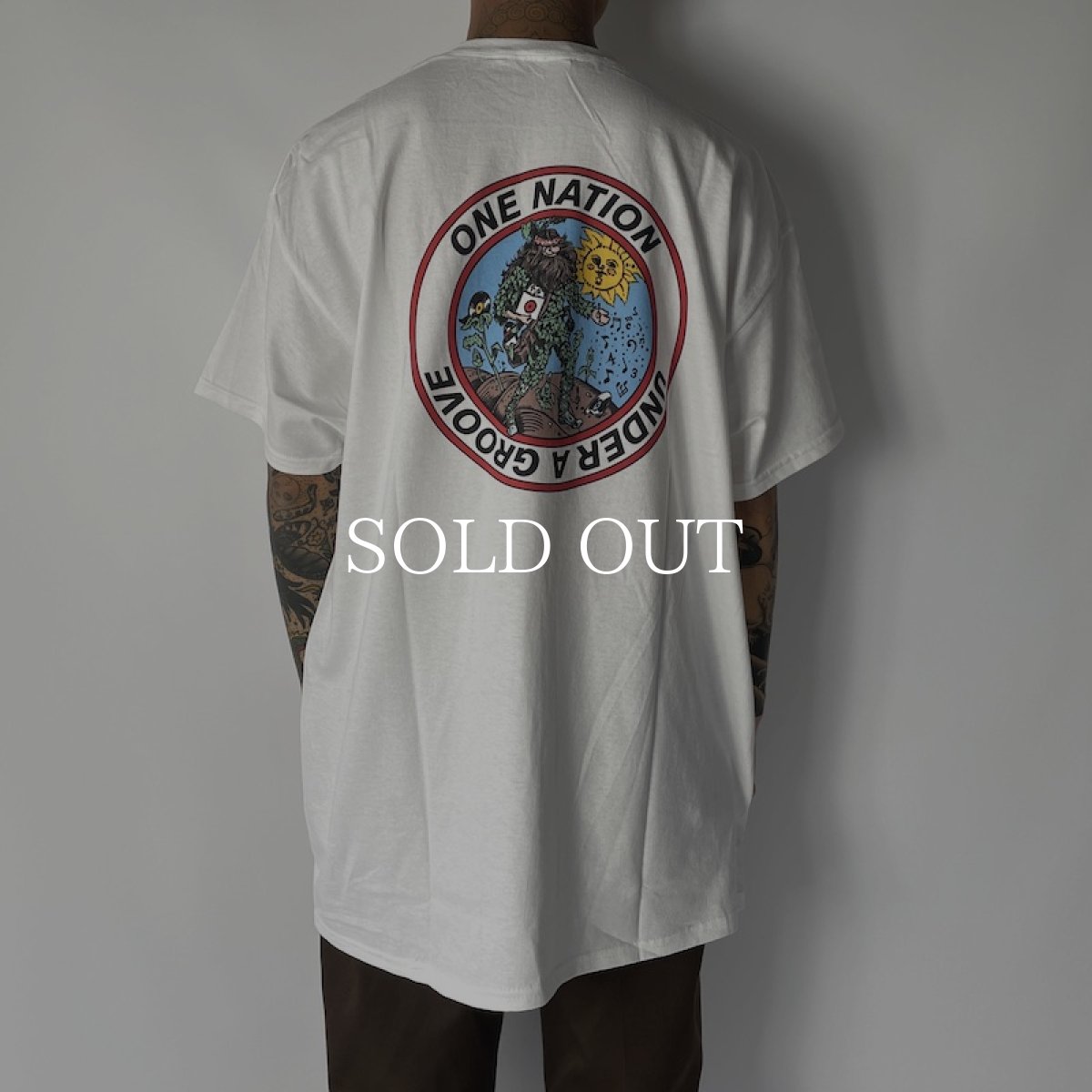 画像6: RADIALL  ONE NATION-CREW NECK T-SHIRT S/S (White) (6)