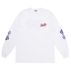 画像1: PORKCHOP GARAGE SUPPLY  PPS L/S TEE (WHITE) (1)