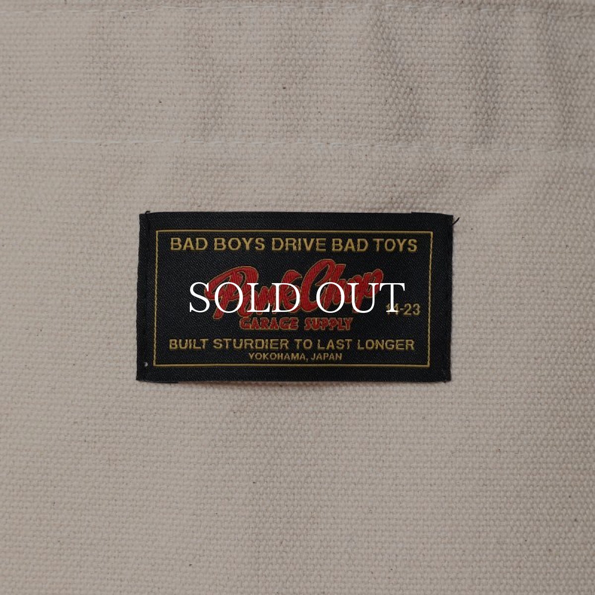 画像4: PORKCHOP GARAGE SUPPLY  TOTE BAG (NATURAL) (4)