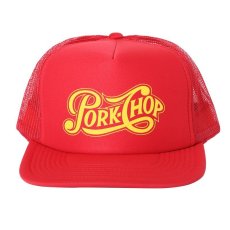 画像1: PORKCHOP GARAGE SUPPLY  PPS MESH CAP (RED) (1)