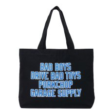 画像1: PORKCHOP GARAGE SUPPLY  TOTE BAG (BLACK) (1)