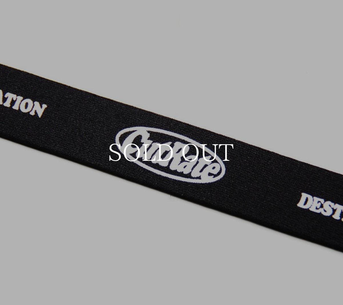 画像2: CUTRATE  CUTRATE LOGO GLASS HOLDER (BLACK) (2)