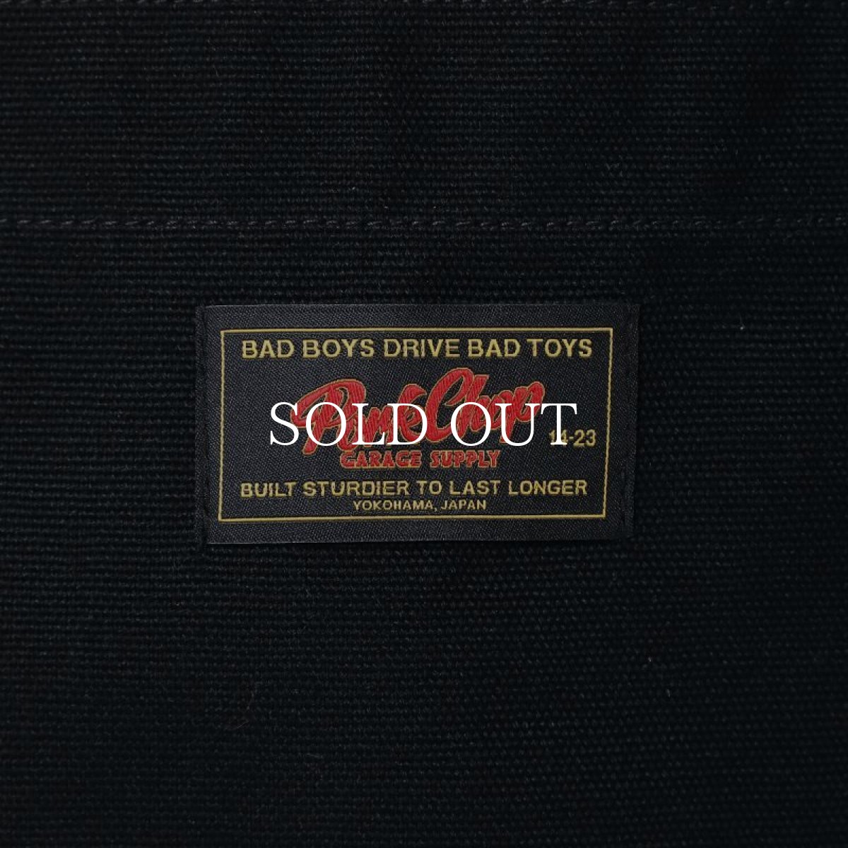 画像5: PORKCHOP GARAGE SUPPLY  TOTE BAG (BLACK) (5)