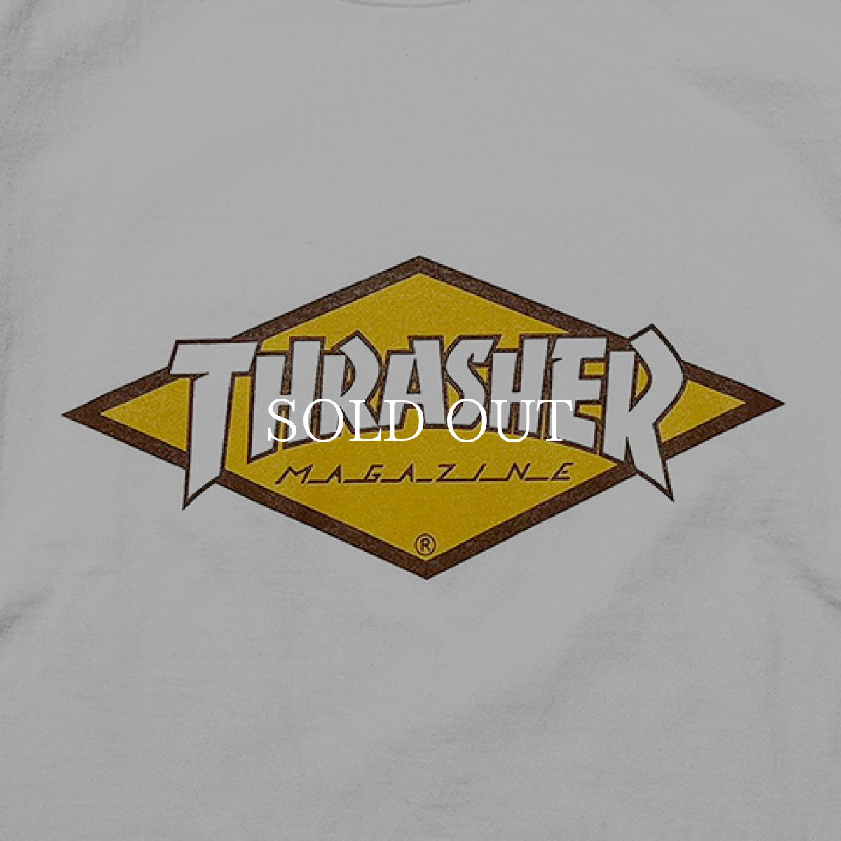 画像2: STANDARD CALIFORNIA  THRASHER × Standard California Diamond Logo T (White) (2)