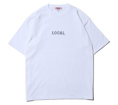 画像1: CUTRATE  CLASSIC LOCAL LOGO HEAVY WEIGHT DROPSHOULDER S/S -T-SHIRT (WHITE) (1)