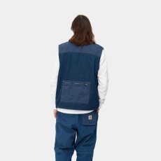 画像3: CARHARTT WIP  ALMA VEST (Blue (stone washed)) (3)