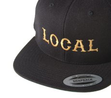 画像3: CUTRATE  CLASSIC LOCAL LOGO EMBORIDERY CAP (BLACK × YELLOW) (3)