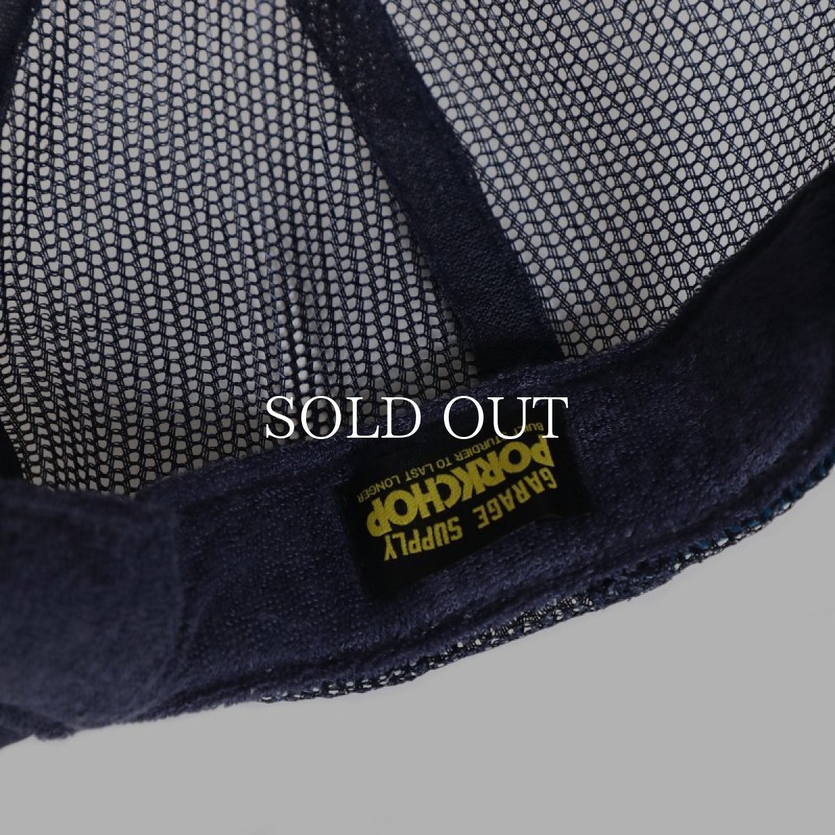 画像3: PORKCHOP GARAGE SUPPLY  PPS MESH CAP (NAVY) (3)