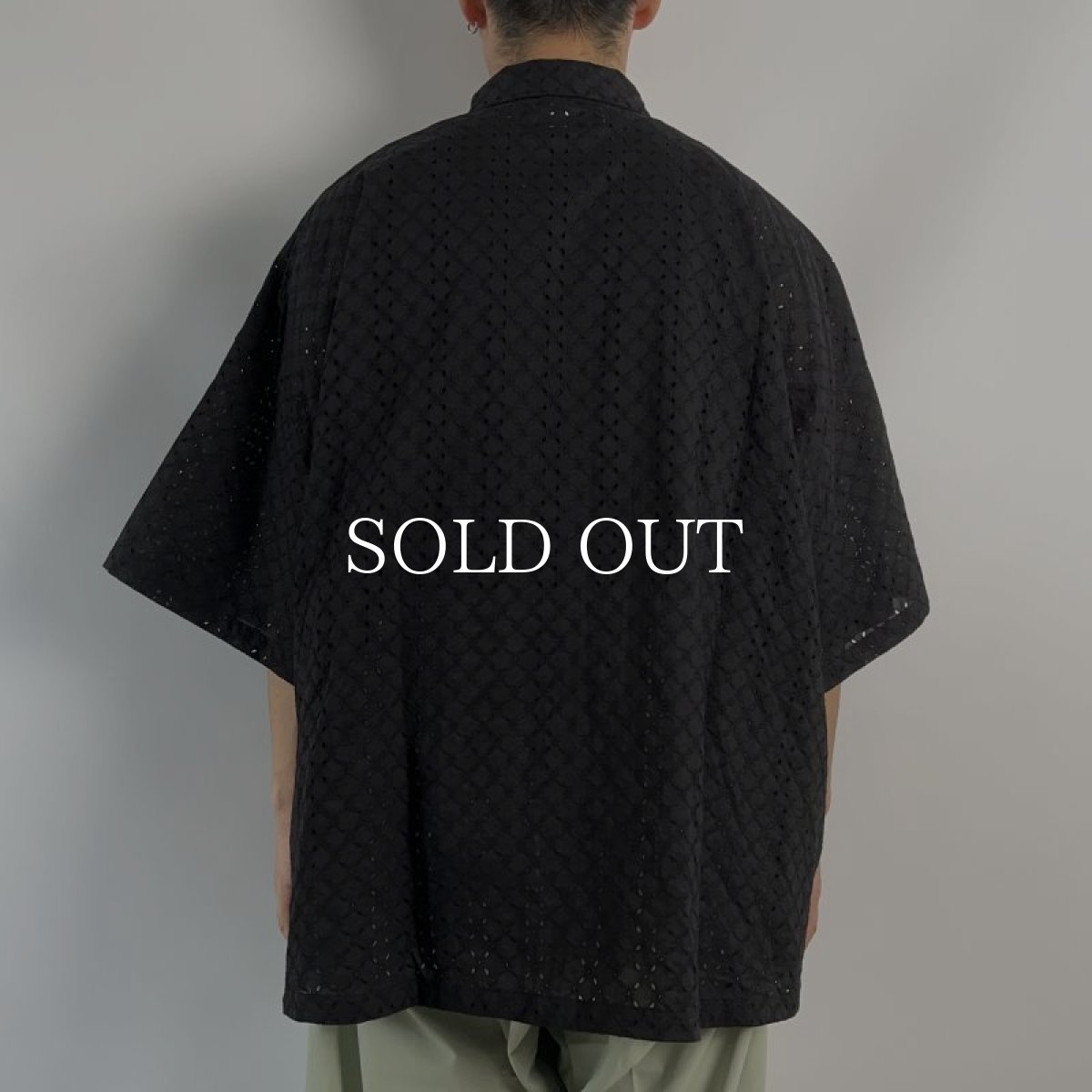 画像7: MAGIC STICK  LACIE BIG SHIRT (BLACK) (7)