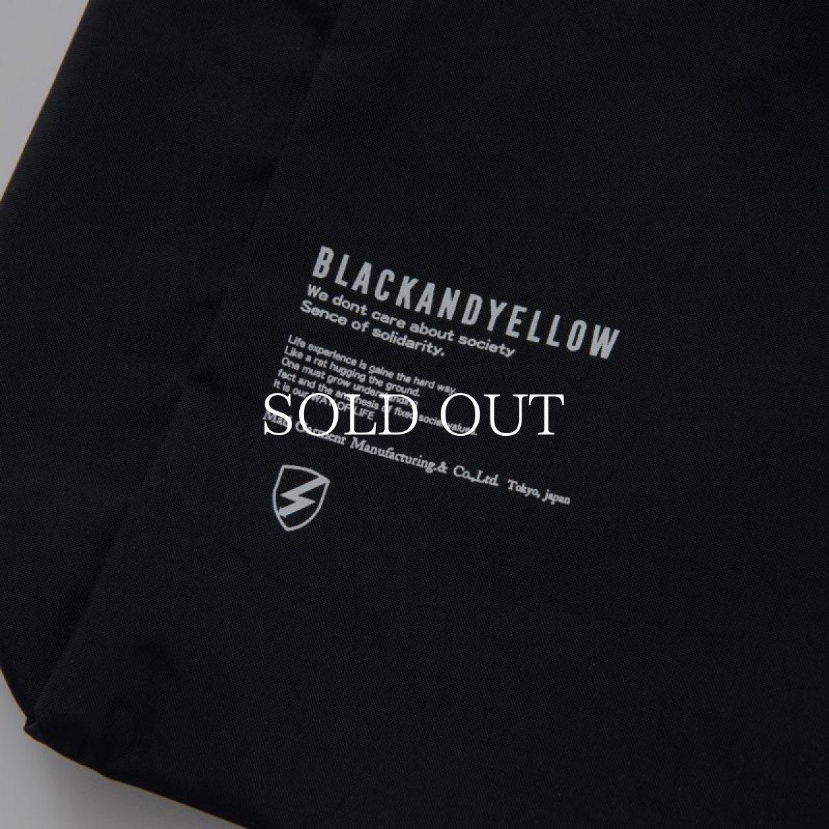 画像5: RATS  NYLON MINI TOTE BAG (Black) (5)