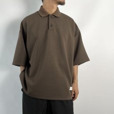 画像7: MAGIC STICK  OVER SIZED BIG POLO (BROWN) (7)