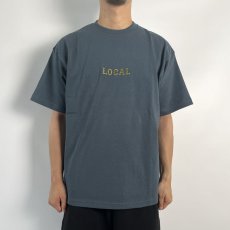 画像2: CUTRATE  CLASSIC LOCAL LOGO HEAVY WEIGHT DROPSHOULDER S/S -T-SHIRT (NAVY) (2)